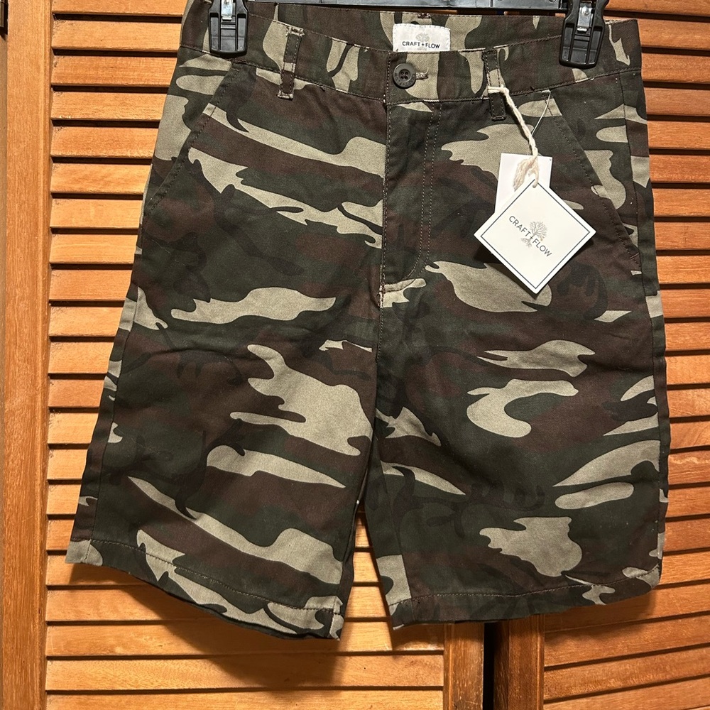 Craft + Flow Camouflage Shorts